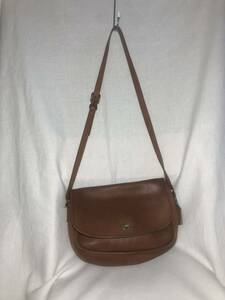 COACH ( Coach ) original leather shoulder bag Old 