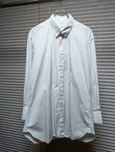 SULKA ビスポーク 上質 ドレスシャツ タブカラー ホワイト 海島綿?
