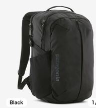 ★新品★Patagoniaパタゴニア レフュジオ・デイパック 26L レフュジオ★リュック バックパック BLKブラック ビジネスPCケースナイロン_画像1