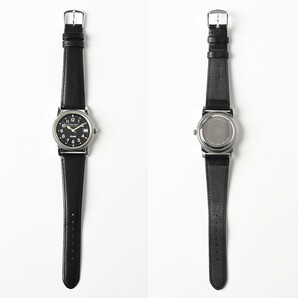 【稼働品】ハミルトン カーキ 腕時計 自動巻 デイト 黒文字盤 8753 ケース付 HAMILTON Khaki Automatic メンズ/紳士の画像3