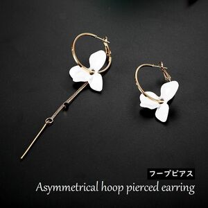 ピアス　花　フラワー　ゴールド　レディース　アクセサリー　ファッション　新品　未使用　送料無料