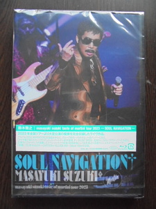 Blu-ray　鈴木雅之　masayuki suzuki taste of martini tour 2023 〜SOUL NAVIGATION〜　未開封　送料無料