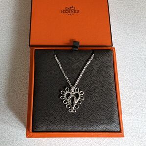 美品　エルメス HERMES ホースシュー ネックレス シルバー925