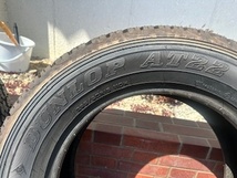 新車外し DUNLOP GRANDTREK AT22 265/60R18 ライン イボ付き 4本セット_画像4