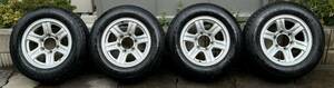 KEELER FIELD 15インチ7J+5 4本 JWL-T 215/65R15 千葉県柏市で手渡し カムロード ハイエース