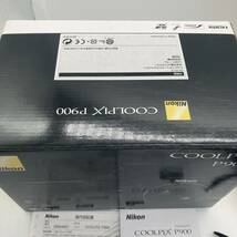 【元箱】　ニコン Nikon COOLPIX P900用元箱 ストラップ 充電ケーブル 説明書 保証書_画像4