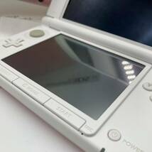 【中古】１円〜 任天堂 ニンテンドー 3DS LL ピンク×ホワイト SPR-001 箱付き 通電OK 現状品 元箱あり タッチペン付属_画像5