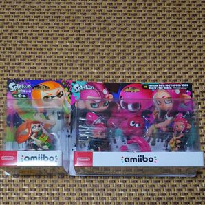 amiibo　スプラトゥーン　タコ　ガール　セット