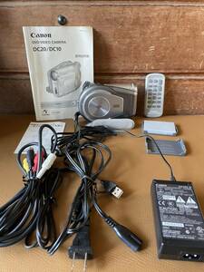  Canon CANON DM-DC20 DVD video camera present condition goods *