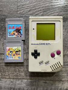 ゲームボーイ Nintendo GAMEBOY 任天堂 セーラームーン　ぷよぷよ　現状品