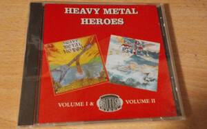 【NWOBHM】VA - Heavy Metal Heroes Volume I & Volume II 廃盤CD。