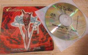 【女性Vo正統派メタル】VALKIJAの04年Avengers of Steel廃盤CD。