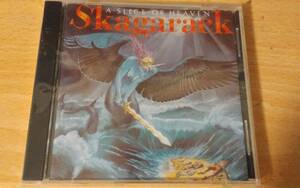 【80s北欧メロハー】SKAGARACKの90年A Slice Of Heaven廃盤CD。