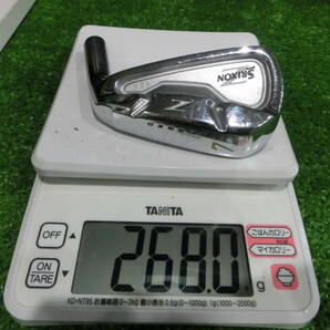 ☆人気のスリクソン SRIXON Z725 FORGED アイアンヘッド 5-PWの6個 ランクC 打感操作性抜群で許容性も有るZ725軟鉄アイアン F-101の画像7