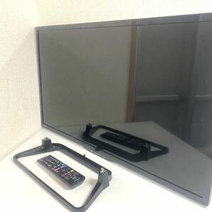 SHARP シャープ 液晶カラーテレビ LC-32E40 32型 2017年製リモコン 台座（ネジ欠品） アンテナ 通電 確認済み IKの画像3