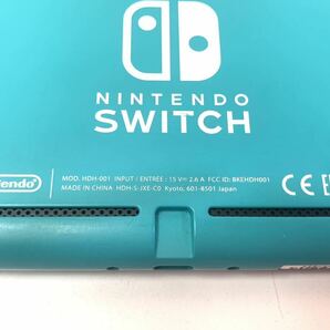 【初期化済み】任天堂 Nintendo Switch Lite ニンテンドースイッチライト ターコイズ HDH-001 ゲーム機 本体のみ 通電 動作確認済み IKの画像7