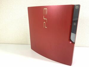 【ジャンク】SONY ソニー PlayStation3 PS3 CECH-3000B レッド 本体のみ 通電未確認 IK