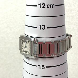 【不動品】Cartier カルティエ タンクフランセーズ SS QZ 2300 CC551988 腕時計 レディース リューズ正常 本体のみSYの画像5