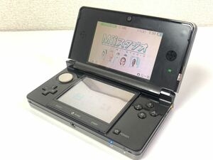 Nintendo ニンテンドー 3DS CTR-001(JPN) コスモブラック 通電確認済み IK
