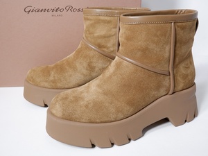 Gianvito Rossi/ジャンヴィトロッシ MUSE de Deuxieme Classe購入2023AW MOUTON ブーツ(ムートン) [LFWA74680]