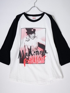 Madonna/マドンナ 2015 Rebel Heartツアー ラグランTシャツ [MTSA74614]