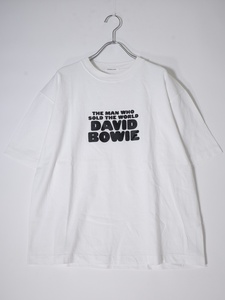 COUTURE D`ADAM/クチュールドアダム 2021SS ロゴプリントT DAVID BOWIE(Tシャツ) [LTSA74837]