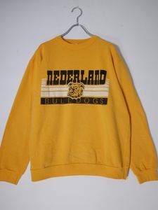 Dodger Sportswear 1980’s アメリカ製ヴィンテージREDERLAND BULLDOGSスウェット [MTSA74805]