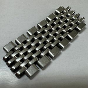 オメガ 1037 コマ　ステンレスベルト OMEGA vintage stainless steel bracelet parts 193-6