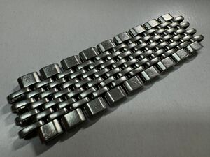 オメガ 1037 ベルトの部品　コマ　ステンレスベルト OMEGA vintage stainless steel bracelet parts せ-1