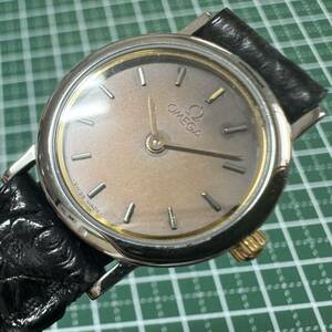 オメガ OMEGA デビル DeVille Cal.1459 Ref.595.0097.2 クォーツ レディース腕時計 quartz 純正ベルト尾錠　ラグ幅12mm は-51