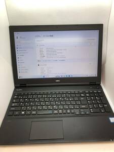 【現状渡し品】NEC VKL24XZG1 VersaPro VX-1 core（TM）i3-7100U RAM8GB Windows11pro SSD搭載 光学ドライブ有り 付属品ACアダプタ