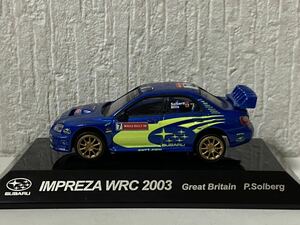 cm's 1/64 スバル インプレッサ WRC 2003 Great Britain #7 SUBARU IMPREZA ラリーカー