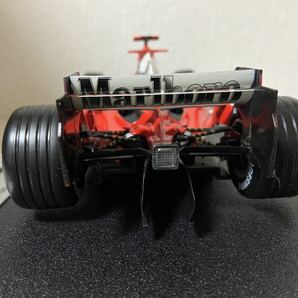 ホットウィール 1/18フェラーリ F2005 #1 ミハエルシューマッハ マルボロ Hotwheels Ferrari Marlboroの画像5