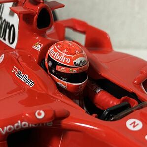 ホットウィール 1/18フェラーリ F2005 #1 ミハエルシューマッハ マルボロ Hotwheels Ferrari Marlboroの画像7