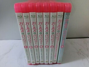 MD【FF-056】【60サイズ】▲ガールズ＆パンツァー/Blu-ray8本セット/全6巻+最終章第1話+これが本当のアンツィオ戦です! /アニメ