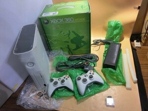 【HW80-05】【100サイズ】マイクロソフト/XBOX360 ARCADE 本体セット/ゲーム機/通電可/ジャンク/※傷・汚れ・外箱傷み有