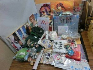 【HW82-12】【100サイズ】未検品/アニメ・ゲーム グッズ まとめてセット/五等分の花嫁 東方project ラブライブ 他/※傷・汚れ有