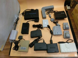 【HW85-93】【80サイズ】▲家庭用ハード 周辺機器 まとめてセット/アダプター 他/N64/PS2 など/ジャンク扱い/※傷 汚れ 破損有