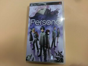 【HW86-14】【送料無料】PSP ゲームソフト 「ペルソナ」/アトラス/ロールプレイングゲーム/PERSONA