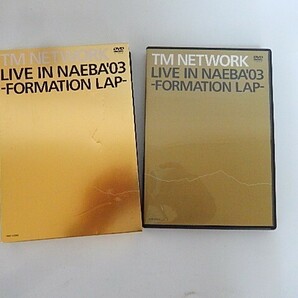 G【NK2-11】【送料無料】TM NETWORK LIVE IN NAEBA '03 -FORMATION LAP- DVD/※箱破損/邦楽の画像1