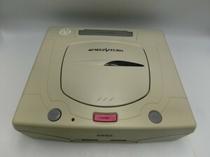 【HW81-52】【80サイズ】▲SEGASATURN HST-3220 本体のみ/セガサターン/ゲーム機本体/ジャンク扱い/※ヤケ 傷 汚れ有