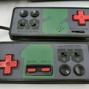 【HW81-91】【80サイズ】▲SHARP AN-505BK ツインファミコン/twinFAMICOM/家庭用ゲーム機/通電可 ジャンク扱い/※傷 汚れ 破損有の画像8