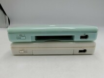 【HW90-55】【60サイズ】▲任天堂 ニンテンドーDS lite USG-001 ゲーム機2台セット/状態不良ジャンク品/※傷汚れ ヤケ 破損有_画像8