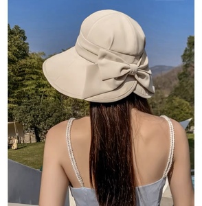 帽子レディース UVカット リバーシブル 日よけハット つば広帽子 あご紐付 紫外線対策 日焼け防止 遮光100％ 折りたたみ 小顔効果