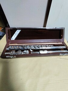 中古品　ケース付き　ミヤザワ　MIYAZAWA Flute フルート MS-70 A442