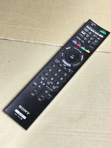 中古品　ソニーSONY 　テレビリモコン RM-JD024