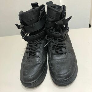 NIKE ナイキ SF AIR FORCE 1 HIGH ハイカットスニーカー トリプルブラック 26cm メンズ シューズ 靴 864024-003