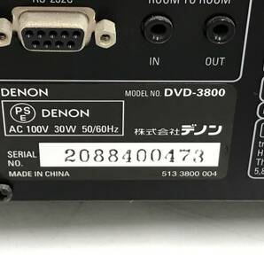 ★動作品★ DENON デノン DVD-3800 DVDプレーヤー オーディオ ビデオプレーヤー リモコン付の画像4