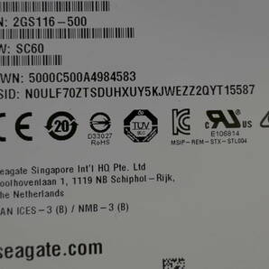 3.5” HDD 12TB Seagate ST12000VN0007の画像2
