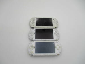 1円スタート！ レトロ ゲーム まとめ売り PSP 1000×1　PSP 3000 ×2 本体 プレステ まとめ セット 未検品 ジャンク品（本体‐20）